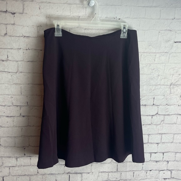 Kasper purple a-line skirt size 12 - Picture 3 of 6